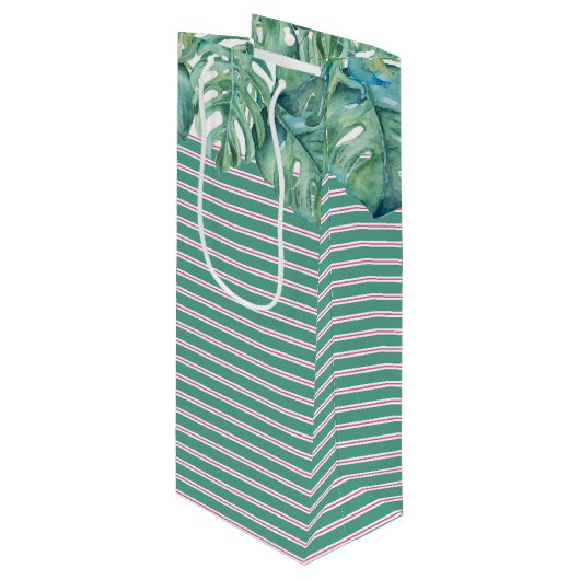 パームビーチクリスマスワイン抱き枕 ワインギフトバッグ (正面アングル)