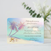 パームビーチシーシェル披露宴I 招待状 (スタンド正面)