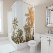 パームビーチシーニックビュー シャワーカーテン (インサイチュ)