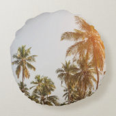 パームビーチシーニックビュー ラウンドクッション (裏面)