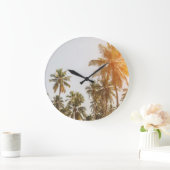 パームビーチシーニックビュー ラージ壁時計 (ホーム)