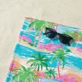 パームビーチトロピカルアイランド ビーチタオル (インサイチュ)