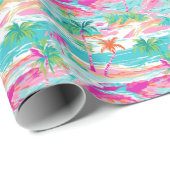 パームビーチトロピカルアイランド ラッピングペーパー (ロールコーナー)