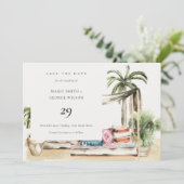 パームビーチトロピカルカバナサデイトカード サンキューカード (スタンド正面)