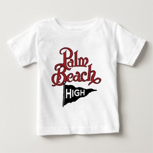 パームビーチハイ#1 ベビーTシャツ (正面)