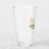 パームビーチフロリダサンパームツリーズ タンブラーグラス (右)