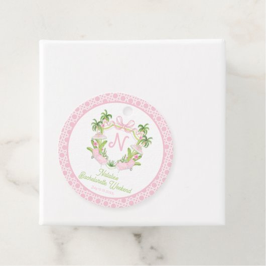 パームビーチモノグラムクレストバチェロレッテ週末 フェイバータグ (インサイチュ)