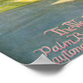 パームビーチライフ#10プリント ポスター (角)