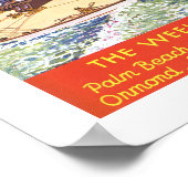 パームビーチライフ#15プリント ポスター (角)