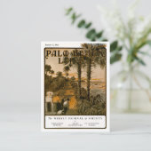 パームビーチライフ#17はがき ポストカード (スタンド正面)