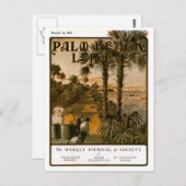 パームビーチライフ#17はがき ポストカード (正面/裏面)