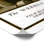 パームビーチライフ#17プリント ポスター (角)