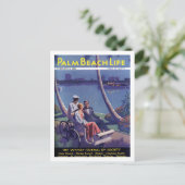 パームビーチライフ#4はがき ポストカード (スタンド正面)