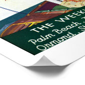 パームビーチライフ#6プリント ポスター (角)