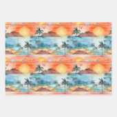 パームビーチラッピング紙 ラッピングペーパーシート (正面)