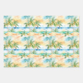 パームビーチラッピング紙 ラッピングペーパーシート (正面3)