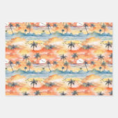 パームビーチラッピング紙 ラッピングペーパーシート (正面)