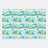 パームビーチラッピング紙 ラッピングペーパーシート (正面3)