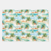 パームビーチラッピング紙 ラッピングペーパーシート (正面)