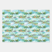 パームビーチラッピング紙 ラッピングペーパーシート (正面3)