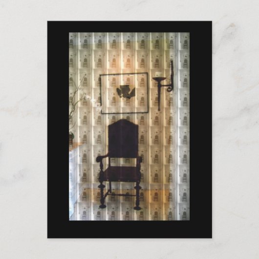 パームビーチ椅子 ポストカード (正面)