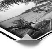 パームビーチ、フロリダ州c1894ヴィンテージ ポスター (角)