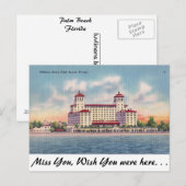 パームビーチ、フロリダ ポストカード (正面/裏面)