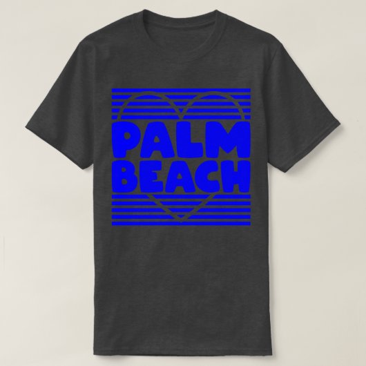 パームビーチ Tシャツ (デザイン正面)