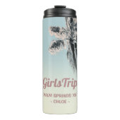 パームピンクアクアガールズウィークエンドネームタンブラー タンブラー (正面)