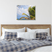 パームフレーム キャンバスプリント (インサイチュ (寝室))