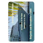 パームフレームBowステートルームドアマーカー マグネット (縦)