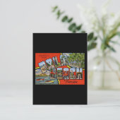 パームフロリダからの挨拶ビーチ ポストカード (スタンド正面)