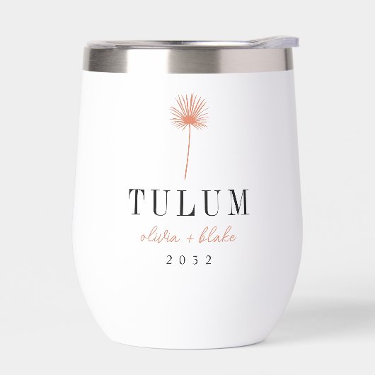 パームフロンドデスティネーションウェディングのお願い (左面)