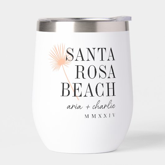 パームフロンドデスティネーションウェディングのお願い (左面)