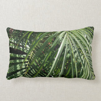 パームフロンドファインアート自然写真 ランバークッション