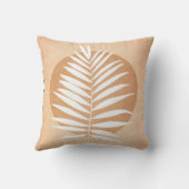 パームフロンドホワイト クッション (裏面)