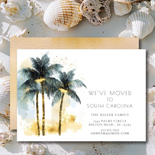 パームブリーズ引越しのお知らせ 招待状