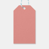 パームプールパーティーギフトラベル ギフトタグ (裏面)