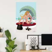 パームポスターラージ ポスター (ホームオフィス)