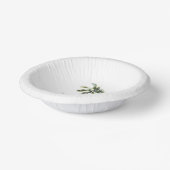 パームミニマルツリートロピカルビーチ結婚式 ペーパーボウル (傾斜あり)