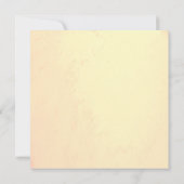 パームモダンツリービーチブライダルシャワー招待状 招待状 (裏面)