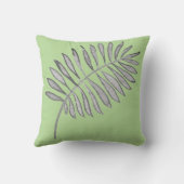 パームモダンリーフ クッション (裏面)