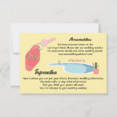 パームモダン春宿泊施設カード 招待状 (正面)