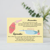 パームモダン春宿泊施設カード 招待状 (スタンド正面)