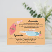 パームモダン春宿泊施設カード 招待状 (スタンド正面)