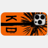 パームモノグラムのツリーデザイン付きiPhoneケース Case-Mate iPhoneケース (裏面 (横))