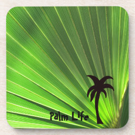 パームライフ | Green Palm FondとPalm Tree コースター