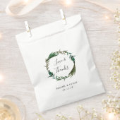 パームリース結婚ズ・サンキュー フェイバーバッグ (クリップ留めされた状態)