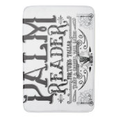 パームリーダーヴィンテージ魔法占い手裏表 バスマット (正面縦)