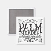 パームリーダーヴィンテージ魔法占い手裏表 マグネット (正面/裏面)